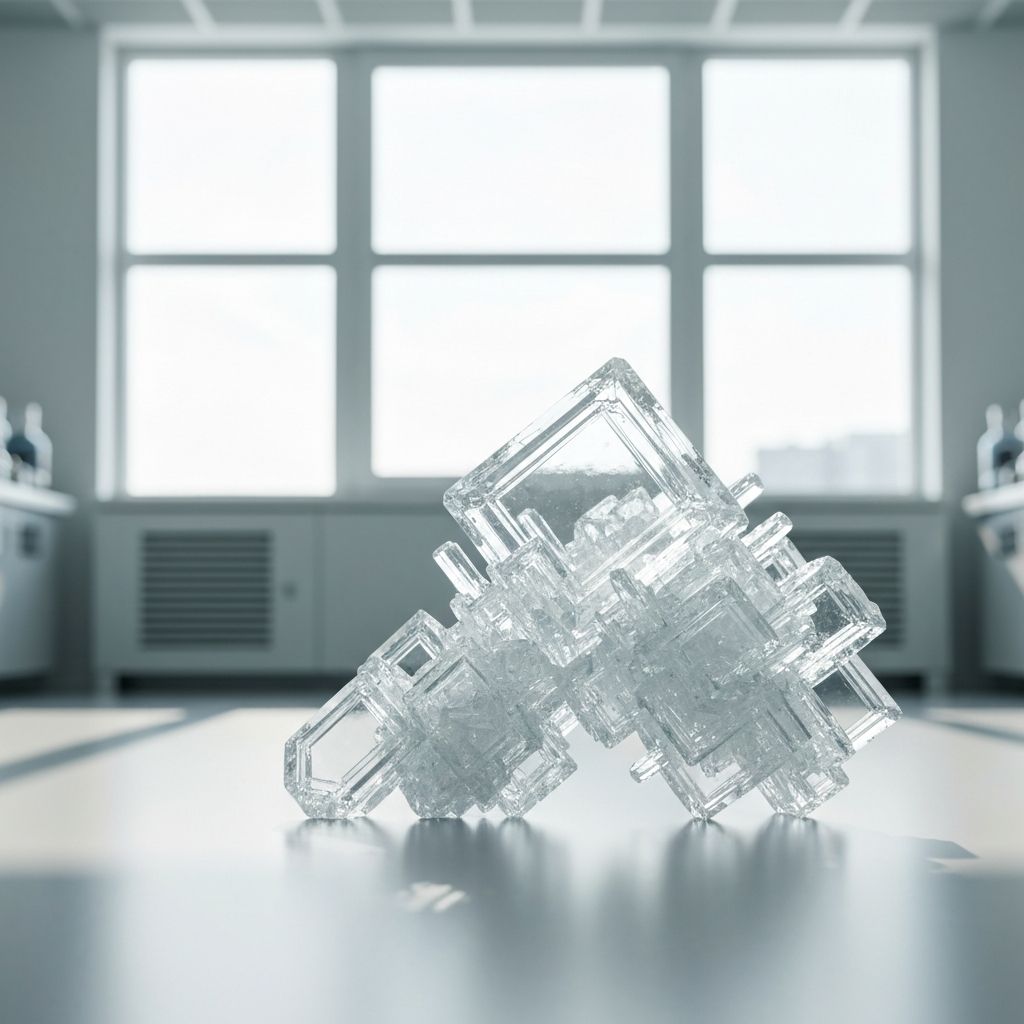 Glucosamine HCl crystals